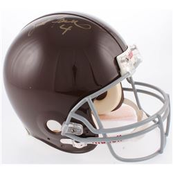 Brett Favre Signed Green Bay Packers Full-Size Authentic On-Field Throwback  Helmet (Favre COA)