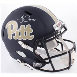 James Connor Signed Pittsburgh Panthers Full-Size Speed Helmet (Radtke COA)