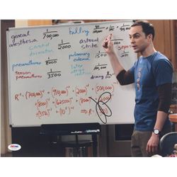 Jim Parsons Signed "The Big Bang Theory" 11x14 Photo (PSA COA)