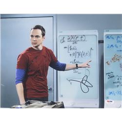 Jim Parsons Signed "The Big Bang Theory" 11x14 Photo (PSA COA)