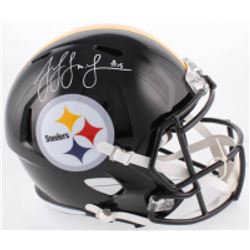 JuJu Smith-Schuster Signed Pittsburgh Steelers Full-Size Speed Helmet (Radtke COA)
