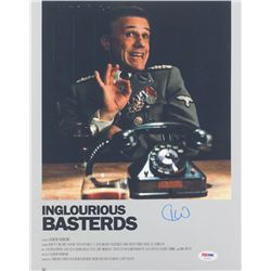 Christoph Waltz Signed "Inglourious Basterds" 11x14 Photo (PSA COA)