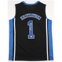 Mike Krzyzewski Signed Duke Blue Devils Jersey (PSA COA)