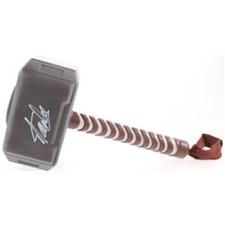 Stan Lee Signed Thor Hammer Movie Prop Replica (Radtke COA  Lee Hologram)