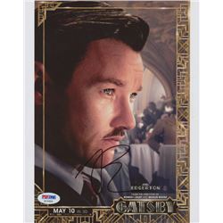 Joel Edgerton Signed "The Great Gatsby" 8x10 Photo (PSA COA)