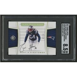 2017 Panini Preferred Gold #159 Dont'a Hightower PEN Autograph / 10 (SGC 8.5)