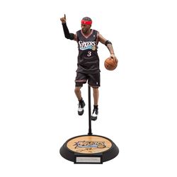 Allen Iverson Signed Philadelphia 76ers Limited Edition Enterbay Figurine (UDA COA)
