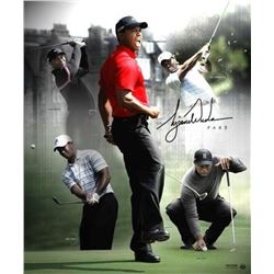 Tiger Woods Signed "Par 5" 20x24 Photo (UDA COA)