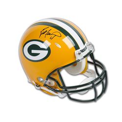 Brett Favre Signed Green Bay Packers Full-Size Authentic On-Field Helmet (UDA COA)