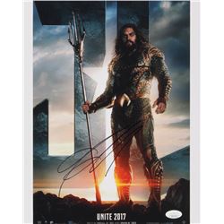 Jason Momoa Signed "Justice League" 11x14 Photo (JSA COA)