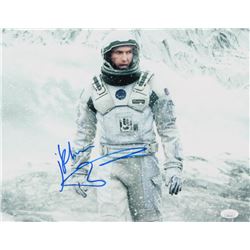 Matthew McConaughey Signed "Interstellar" 11x14 Photo (JSA COA)