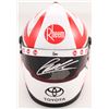 Image 1 : Christopher Bell Signed NASCAR Rheem 1:3 Scale Mini-Helmet (PA COA)