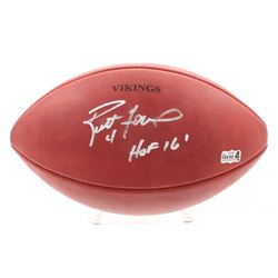Brett Favre Signed "The Duke" Official NFL Game Ball With Vikings Stamp Inscribed "HOF 16" (Radtke C
