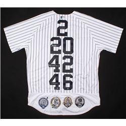 Derek Jeter, Mariano Rivera, Andy Pettitte  Jorge Posada Signed LE New York Yankees "Core Four" Jers