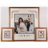 Image 1 : Lot of (3) Maija Custom Framed Print Displays With (1) Signed  Inscribed "Best Wishes" (PA LOA)