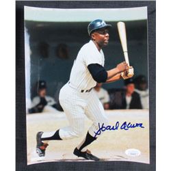 Hank Aaron Signed Atlanta Braves 8x10 Photo (JSA Hologram)