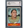 Image 1 : 1967 Topps #98 Joe Namath (BCCG 8)