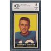 Image 1 : 1961 Topps #1 Johnny Unitas (BCCG 8)
