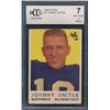 Image 1 : 1959 Topps #1 Johnny Unitas (BCCG 7)