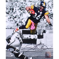Hines Ward Signed Pittsburgh Steelers 8x10 Photo (Beckett COA)