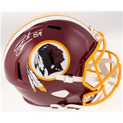 Santana Moss Signed Washington Redskins Full-Size Speed Helmet (JSA COA)
