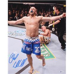 Chuck Liddell Signed UFC 16x20 Photo (Beckett COA)