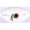 Image 1 : Doug Williams Signed Washington Redskins Logo Football Inscribed "SB XXII MVP" (JSA COA)