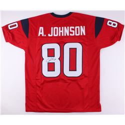 Andre Johnson Signed Houston Texans Jersey (JSA COA)