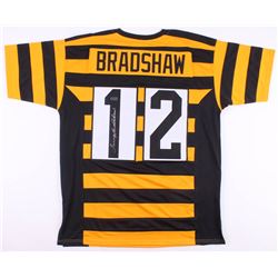 Terry Bradshaw Signed Pittsburgh Steelers Throwback Jersey (Radtke COA)