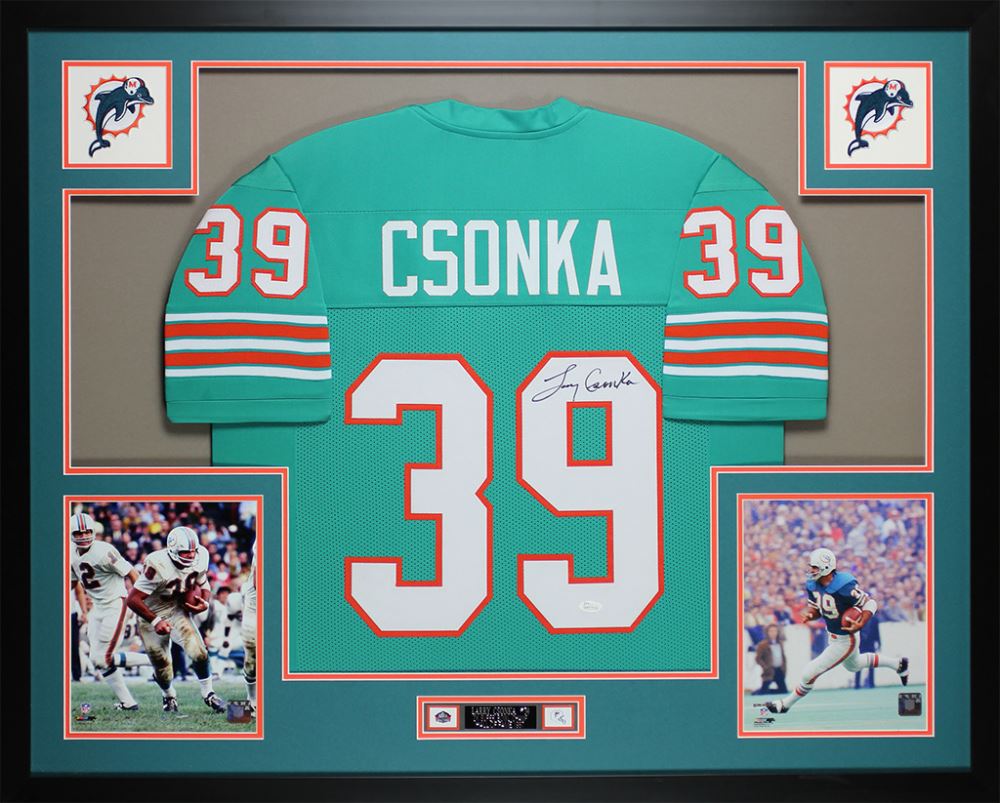 larry csonka signed jersey