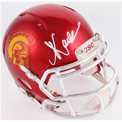 Marcus Allen Signed USC Trojans Chrome Speed Mini Helmet (Radtke COA)