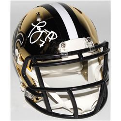 Taysom Hill Signed New Orleans Saints Chrome Speed Mini Helmet (Radtke COA)