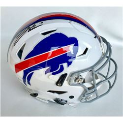 Josh Allen Signed Buffalo Bills Full-Size Authentic On-Field Speedflex Helmet (Beckett COA)