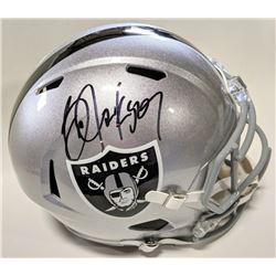 Bo Jackson Signed Oakland Raiders Full-Size Speed Helmet (Beckett COA)