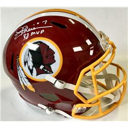Joe Theismann Signed Washington Redskins Full-Size Speed Helmet Inscribed "83 MVP" (Beckett COA)