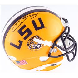 Odell Beckham Jr. Signed LSU Tigers Mini Helmet (JSA COA)