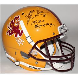 Jake Plummer Signed Arizona State Sun Devils Full-Size Helmet Inscribed "1996 Pac 10 Player of the Y
