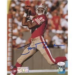 Jerry Rice Signed San Francisco 49ers 8x10 Photo (JSA COA  Rice Hologram)