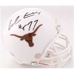 Earl Campbell Signed Texas Longhorns Mini Helmet Inscribed "HT 77" (JSA COA)