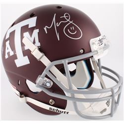 Michael Bennett  Martellus Bennett Signed Texas AM Aggies Full-Size Helmet (JSA COA)