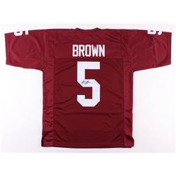 Marquise Brown Signed Oklahoma Sooners Jersey (JSA COA)