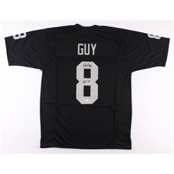 Ray Guy Signed Oakland Raiders Jersey Inscribed "HOF - '14" (JSA COA)