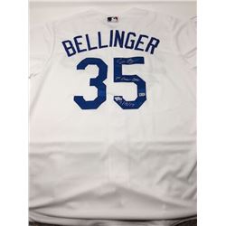 Cody Bellinger Signed Dodgers Jersey Inscribed "1st Career Cycle 7/15/17" (Fanatics Hologram  MLB Ho