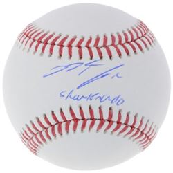 Nolan Arenado Signed Baseball Inscribed "Sharknado" (Fanatics Hologram)