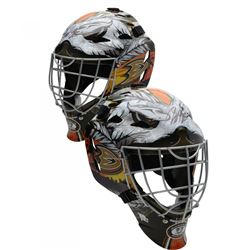 John Gibson Signed Anaheim Ducks Full Size Goalie Mask (Fanatics Hologram)