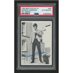 1964 Beatles Black and White #30 John, Paul, George, Ringo (PSA Authentic)