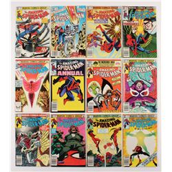 Lot of (12) 1982-83 "The Amazing Spider-Man" #231-241 Marvel Comic Books