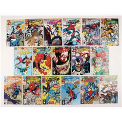 Lot of (17) 1991-92 "The Amazing Spider-Man" #345-360 Marvel Comic Books