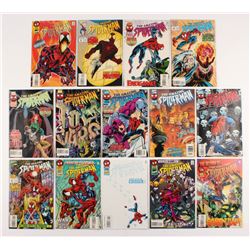 Lot of (14) 1995-96 "The Amazing Spider-Man" #401-417 Marvel Comic Books