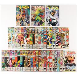 Lot of (44) 1981-1997 X-Men Marvel Comic Books